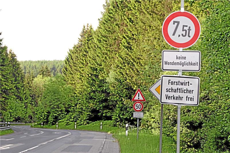 Sperrung beginnt nächste Woche Die Landstraße 516 wird ab Montag saniert. Archivfoto: Heine