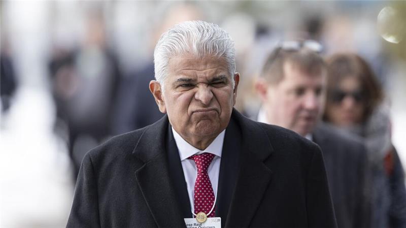 Streit um Kanalgebühren: Panama widerspricht US-Ankündigung „Das ist unerträglich“: Präsident Mulino reagiert empört auf die Behauptung der USA bezüglich der Gebühren. (Archivbild)