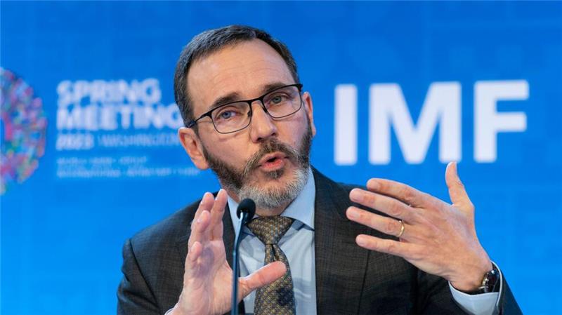 IWF: Weltwirtschaft stabil - Deutsche Konjunktur schwächer IWF-Chefvolkswirt Pierre-Olivier Gourinchas: Kampf gegen Inflation weitgehend gewonnen. (Archivbild)