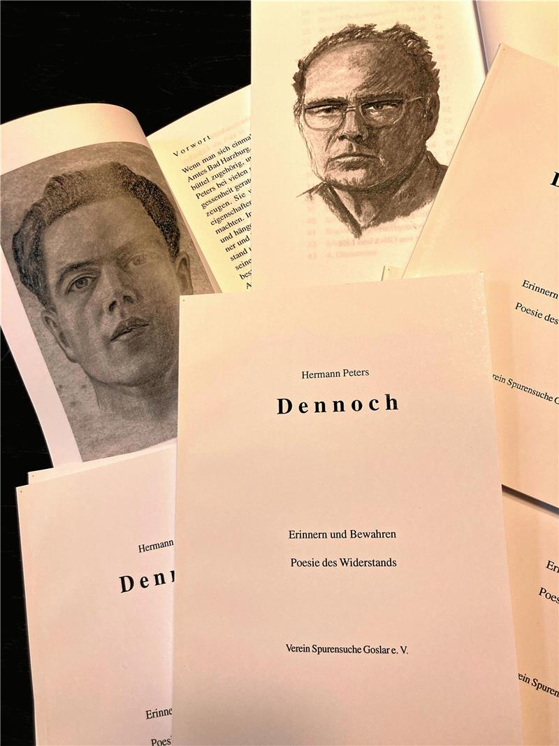 100 Restexemplare des Gedichtheftes „Erinnern und Bewahren – Poesie des Widerstands“ gibt es jetzt in der Bad Harzburger „Bücher-Heimat“ zu kaufen. Foto: Privat