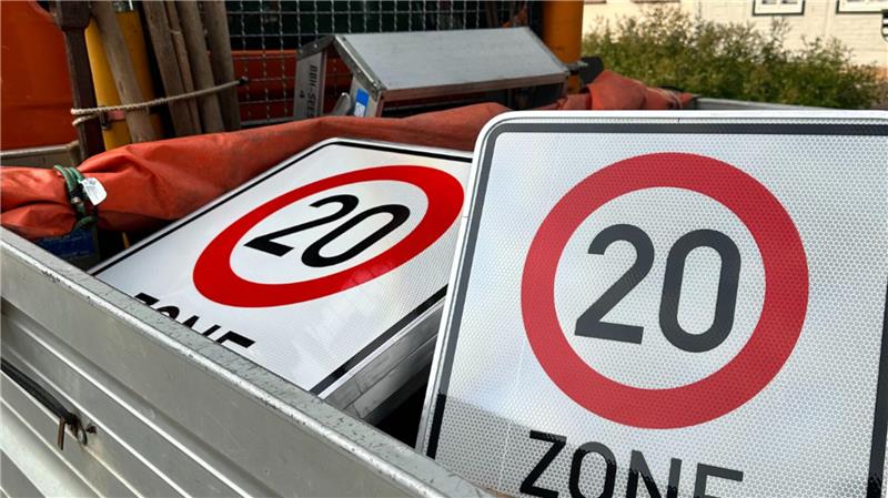10er-Zonen ungültig: Nach dem Beschluss wurden in Seesen die neuen Verkehrsschilder montiert.