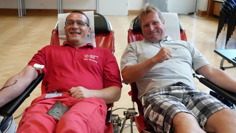 152 Bad Harzburger spenden Blut in der BBS-Aula 152 Spender erscheinen am Donnerstag zur Blutspende – 21 mehr, als im September 2023.