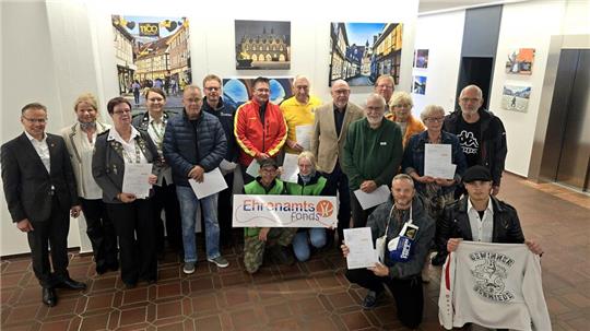 16 Projekte aus der Kernstadt freuen sich über eine Spende aus dem Ehrenamtsfonds.