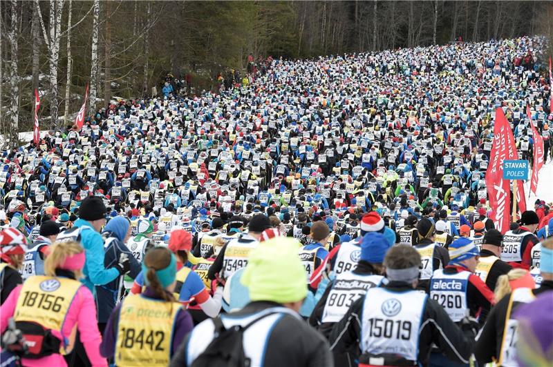 Der Ironman der Skilangläufer: 100. Wasalauf in Schweden 16.000 Skilangläufer, 90 Kilometer: «Das sind richtige Strapazen.»