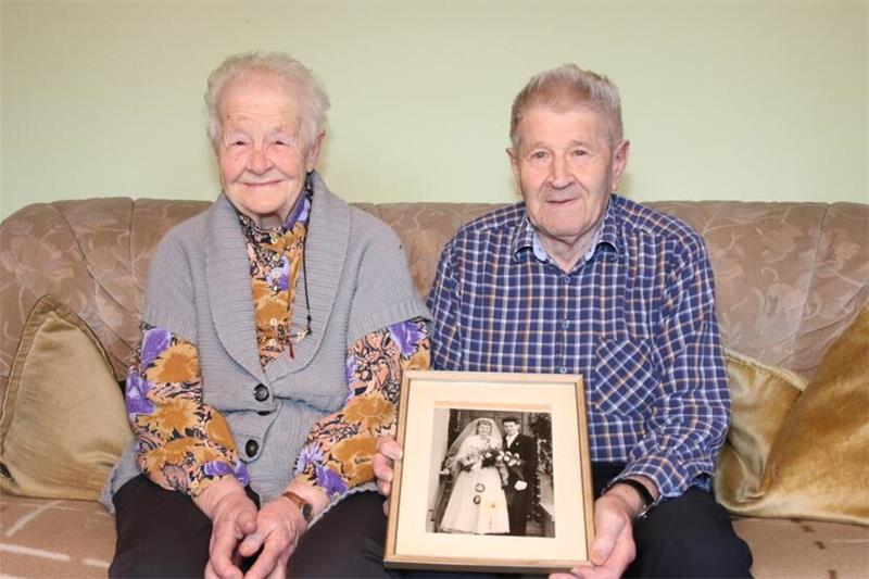 Hilde und Werner Winkler feiern heute ihren Jubeltag 1958 hatte sie sich beim Tanzvergnügen kennengelernt.