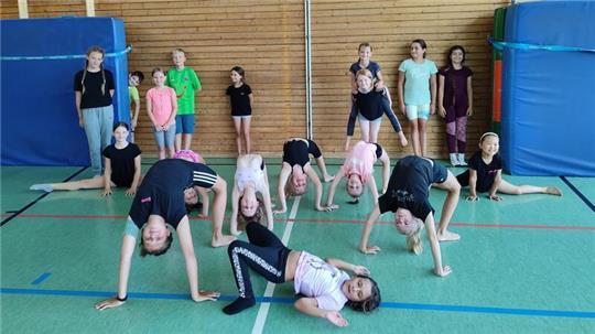 20 Kinder nehmen an der Ferienpassaktion der TSG Bad Harzburg teil.