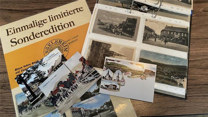20 verschiedene Postkarten mit Motiven von Langelsheim sind im Set enthalten