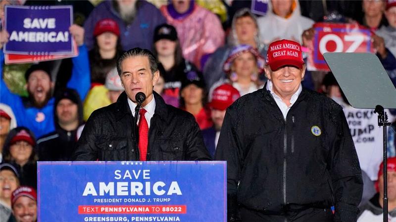 Trump nominiert nächsten TV-Mann für Regierungsamt 2022 sollte Mehmet Oz einen Senats-Sitz für die Republikaner holen - scheiterte aber. (Archivbild)