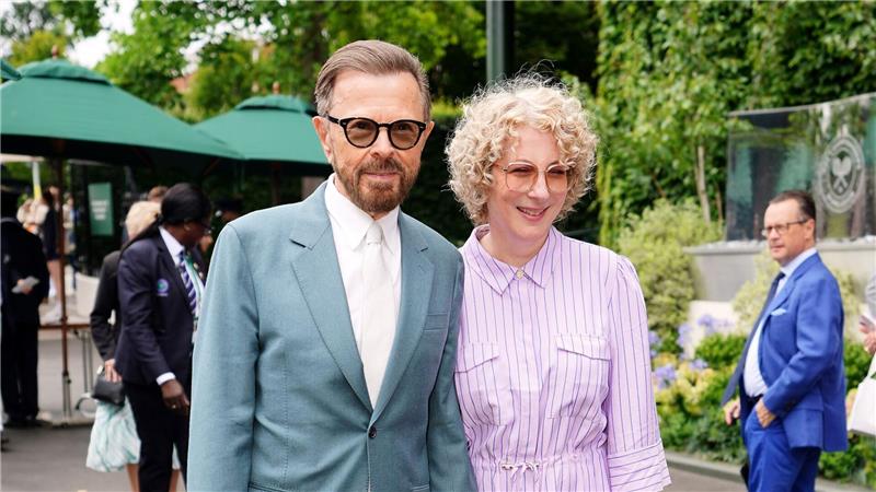 Gute Melodien und Geschäfte: Björn Ulvaeus von Abba ist 80 2024 heiratete Björn Ulvaeus die Dänin Christina Sas (Archivbild).