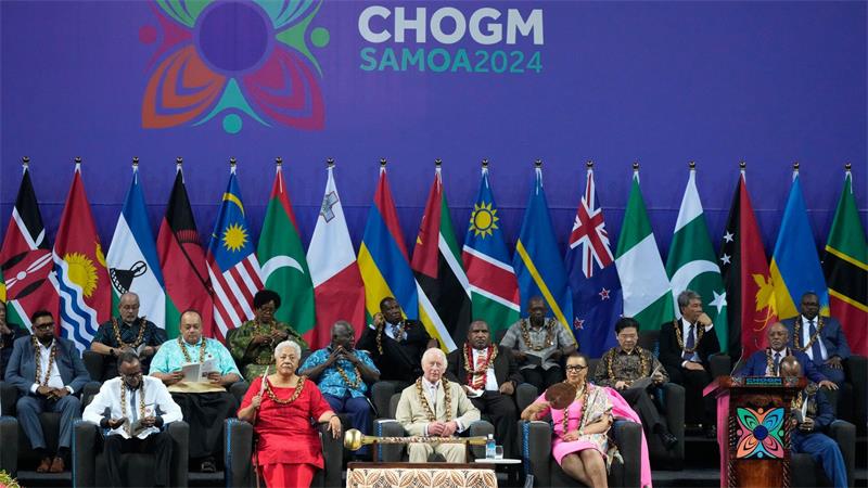 Zeit für Wiedergutmachung? König Charles auf Karibik-Reise 2024 trafen sich die Commonwealth-Regierungschefs in Samoa. (Archivbild)