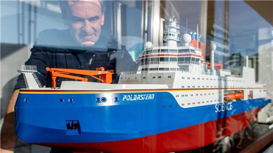 2027 soll in Wismar mit dem eigentlichen Bau des neuen Forschungseisbrechers begonnen werden. 