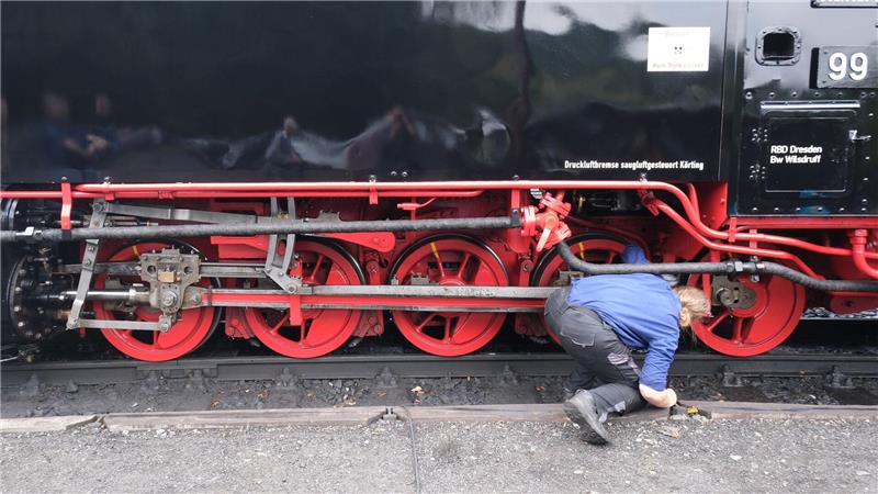 Bilder des Tages 25 Jahre Preßnitztalbahn: Dampflok-Jubiläum im Erzgebirge
