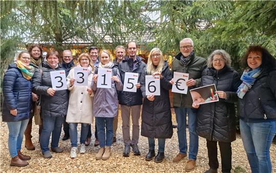 33.156 Euro sind zum Stichtag zusammengekommen. Durch weitere Spenden ist Roland Papst sich sicher, dass eine Endsumme von 35.000 Euro erreicht ist.