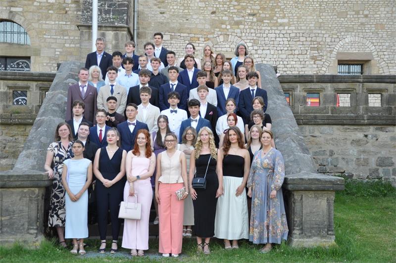 48 junge Frauen und Männer des Goslarer Ratsgymnasiums haben ihr Abitur geschaff...