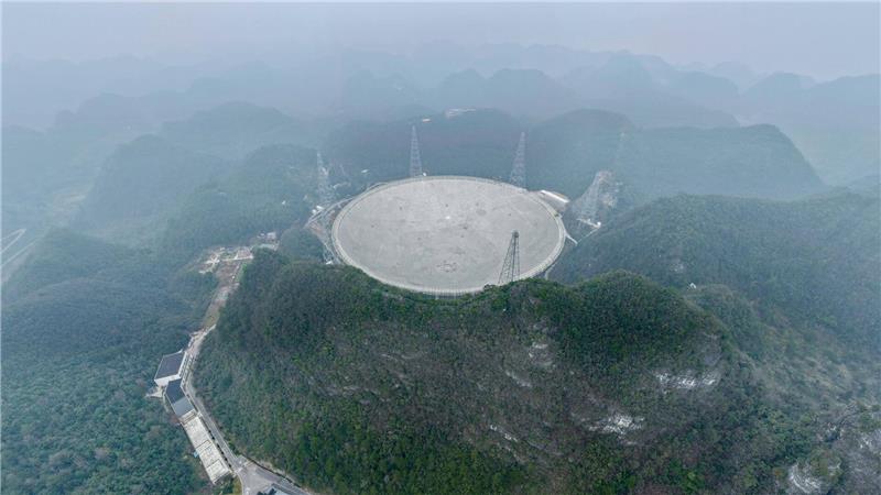500 Meter Durchmesser: Gigantisches Radioteleskop in Guizhou