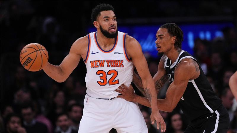 54 Punkte Vorsprung erarbeiteten sich die Knicks im Stadtduell mit den Nets.