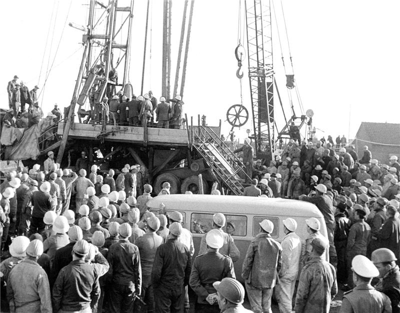 Dramatische Tage: 60 Jahre Grubenunglück in Lengede 7. November 1963 - Tag der Rettung.