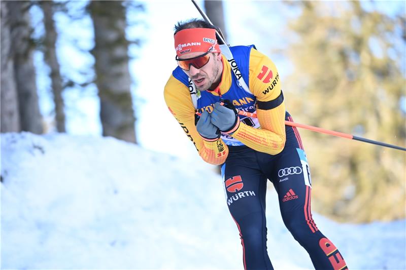 Ehemaliger Top-Biathlet Arnd Peiffer fällt mit Corona aus ARD-Experte Arnd Peiffer fällt für die kommenden beiden Biathlon-Übertragungen aus. Foto: dpa