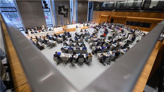 Ab 9 Uhr berät der Landtag. (Archivbild)
