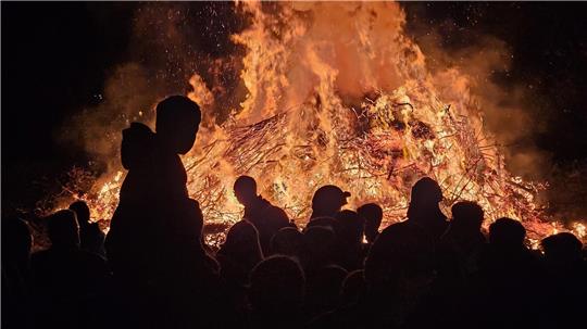 Ab Karsamstag werden sie wieder brennen: Die Osterfeuer in Goslar.