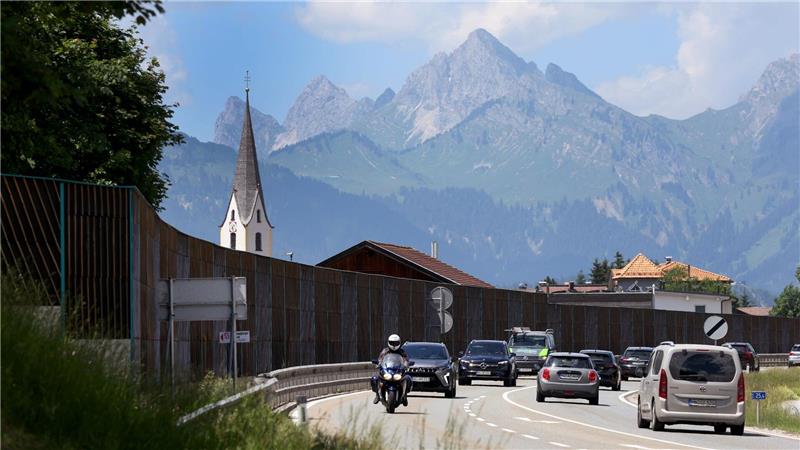 Ab in den Süden - auch der Fernpass ist hier eine beliebte Route.