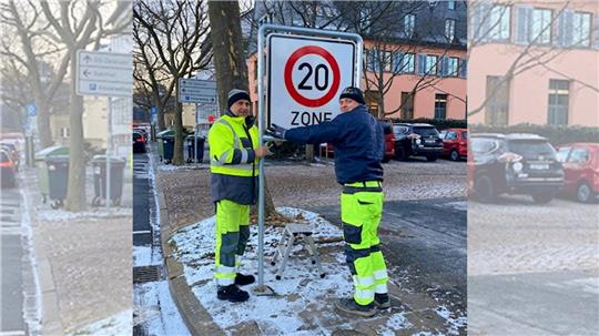 Ab sofort gilt in der Klubgartenstraße ab dem ZOB Tempo 20. Foto: Stadt Goslar