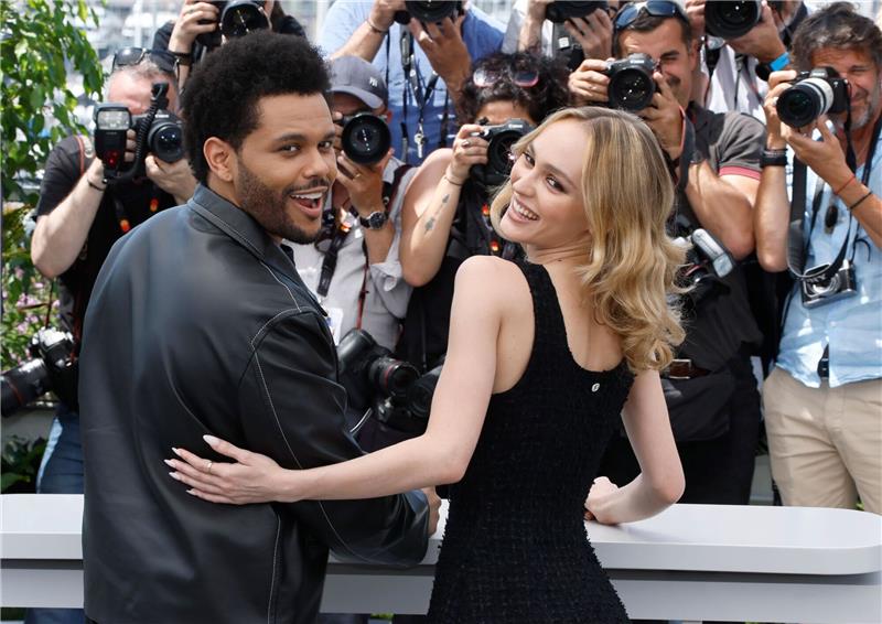 Serien-Aus für „The Idol” mit Lily-Rose Depp und The Weeknd Abel Tesfaye alias Rapper The Weeknd und Lily-Rose Depp stellen «The Idol» auf den 76. internationalen Filmfestspielen in Cannes vor.