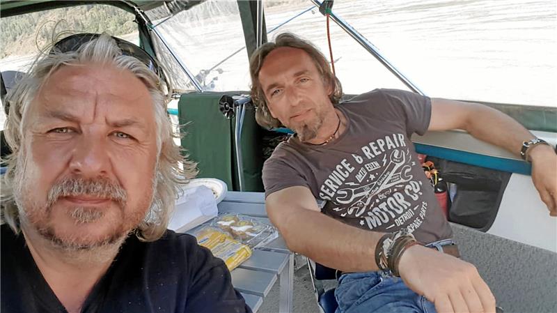 Abenteurer durch und durch: Heiko Rataj und Mark Gedeck starten im Sommer 2018 eine Expedition über den Yukon River.