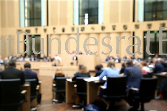 Abgeordnete der Länder während der Sitzung des Bundesrates in Berlin.