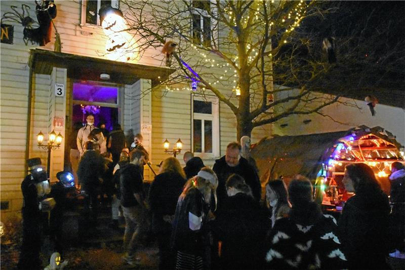 Am 31. Oktober gewinnt in Goslar die Lust am Gruseln die Oberhand Abgespecktes Schelloween? Der Stimmung tat das keinen Abbruch. Fotos (2): Kempfer