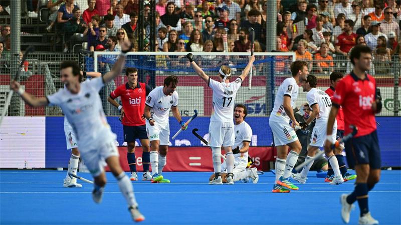 Vierter WM-Titel: Hockey-Herren feiern historischen Erfolg Abpfiff: Die deutschen Hockey-Herren feiern die WM-Titelverteidigung.