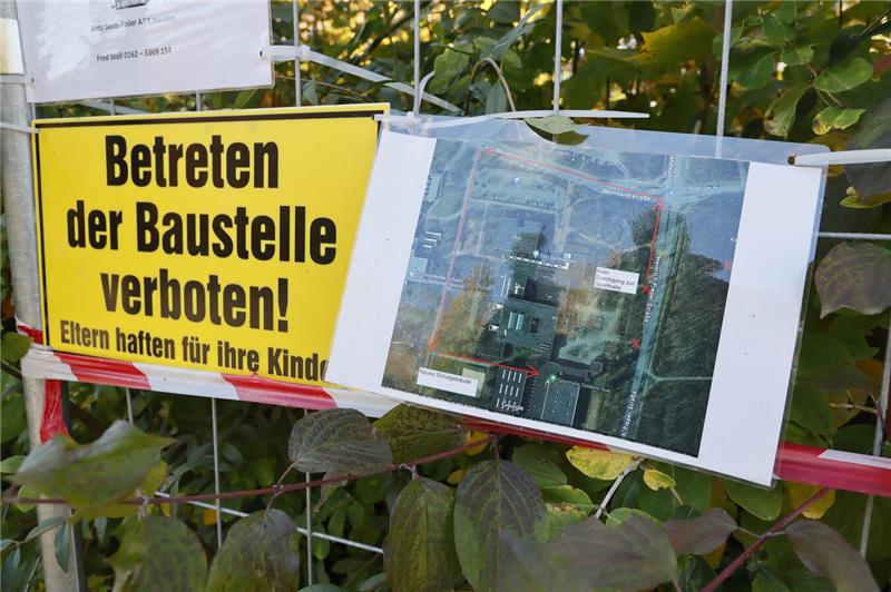 Abriss der alten Goldenen Aue