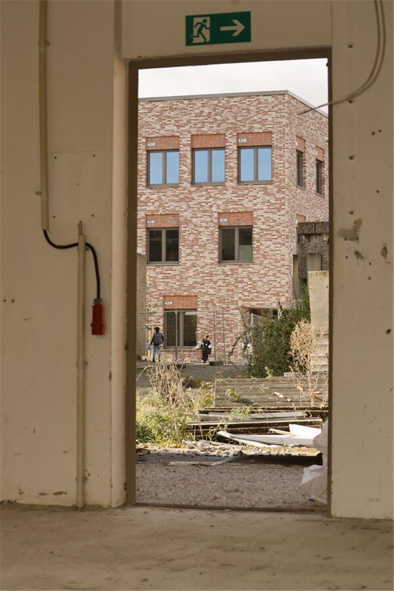 Abriss der alten Goldenen Aue