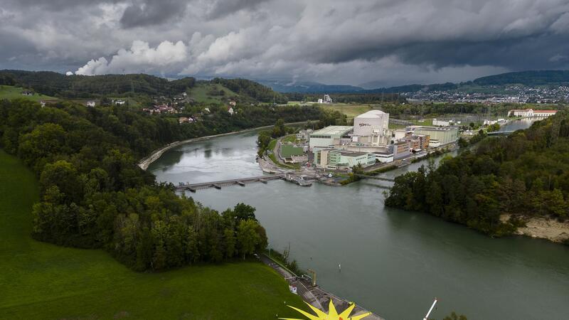 Abschaltung am Kernkraftwerk Beznau: Keine Gefahr für die Menschen, sagt der Betreiber. (Archivbild)