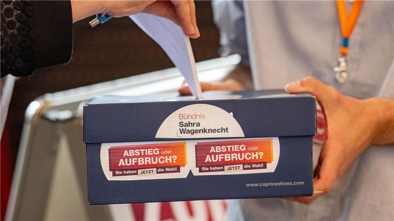 Neue Rolle für Sahra Wagenknecht? BSW-Spitze erklärt sich Abstieg oder Aufbruch? Das ist auch eine Frage für das BSW. (Archivbild)