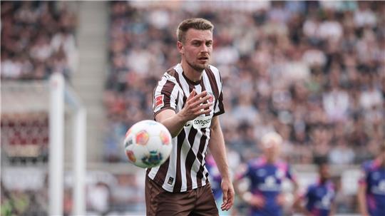 Abwehrspieler Hauke Wahl fehlte am Dienstag beim Training des FC St. Pauli. (Archivbild)