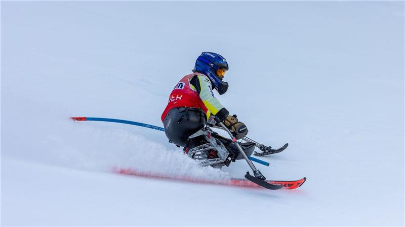 Action mit dem Monoski: Anna-Lena Forster. (Archivbild)