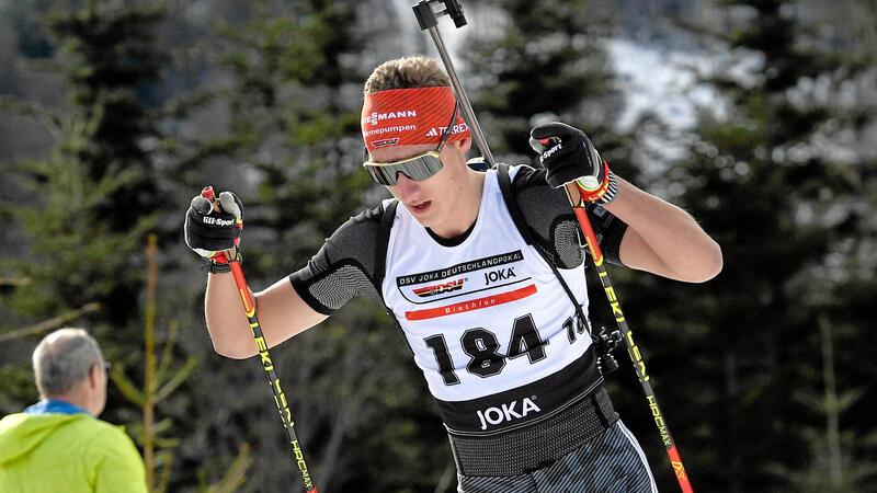 Harzer Biathleten mit guten Chancen Adrian Franz vom SC Buntenbock geht gemeinsam mit Albert Engelmann vom WSV Clausthal-Zellerfeld in der Klasse der Junioren für den Niedersächsischen Skiverband ins Rennen.