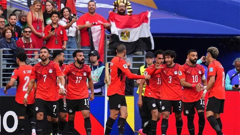 Ägypten ging früh in Führung.