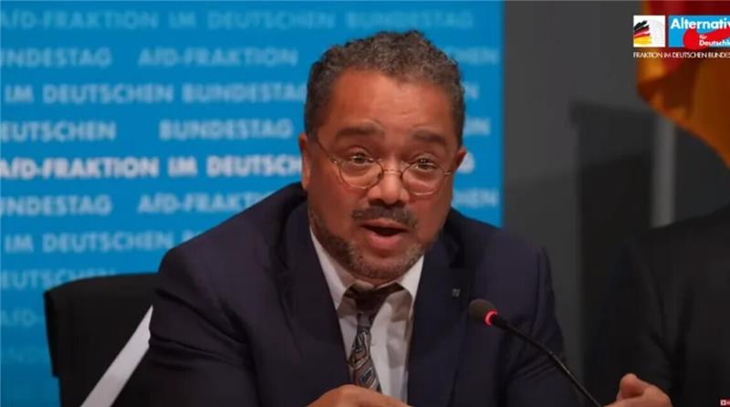 AfD-Politiker hofft auf „dramatische“ Lage AfD-Abgeordneter Harald Weyel Foto: Youtube/AfD