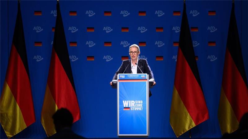 AfD-Chefin Alice Weidel teilt gegen den Verfassungsschutz aus. (Archivbild)