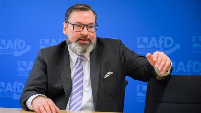SPD vor dem Umbruch - auch in Niedersachsen? AfD-Fraktionschef Wichmann liebäugelt mit einer Kandidatur als Ministerpräsident. (Archivbild)