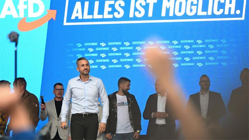 Tausende zu Kundgebungen vor Wahl in Sachsen-Anhalt erwartet AfD-Spitzenkandidat Ulrich Siegmund hofft auf einen historischen Wahlsieg.