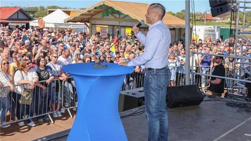AfD-Spitzenkandidat Ulrich Siegmund plant mit einem 1,4-Millionen-Euro-Budget einen Wahlkampf, „den Deutschland noch nicht gesehen hat“.
