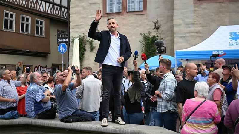 AfD-Spitzenkandidat Ulrich Siegmund zog als Person die Aufmerksamkeit im Wahlkampf auf sich, wie kein anderer Politiker. (Archivbild)