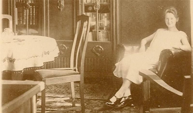 Agathe Diekmann in den 1920er Jahren. Das Foto stammt aus dem Nachlass der Familien Meiß/Schmitt.
