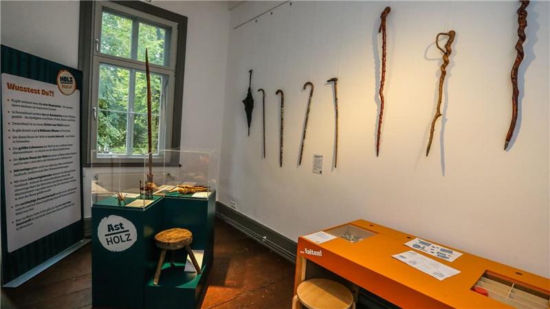 Aktuell ist im Oberharzer Bergwerksmuseum die Ausstellung „Holzstücke“ zu sehen.