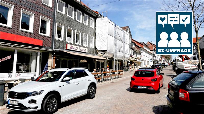 Aktuell prägen Autos das Bild in der „Roe“. Aber will die Mehrheit der Oberharzer das überhaupt? Die Glück-Auf-Gruppe geht der Frage nach. Foto: Neuendorf