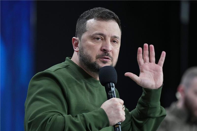 «Aktuell sind wir dran. Dann kommen Kasachstan, die baltischen Staaten, Polen und Deutschland»: Wolodymyr Selenskyj.