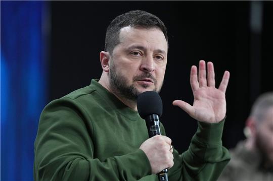 «Aktuell sind wir dran. Dann kommen Kasachstan, die baltischen Staaten, Polen und Deutschland»: Wolodymyr Selenskyj.